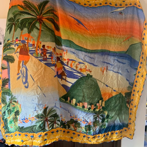 Farm Rio Carioca Panneaux Coverup, NWT - Picture 4 of 8